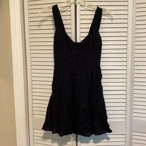Lulu black mini dress